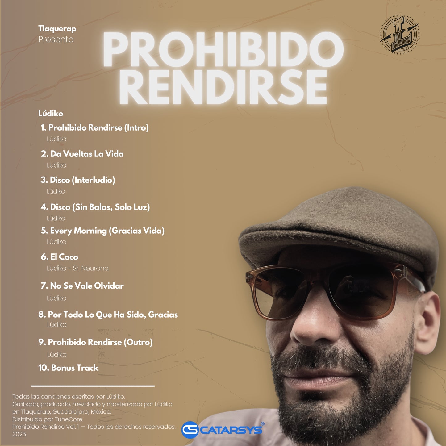 Lúdiko – Prohibido Rendirse Vol. 1 (Disco físico)
