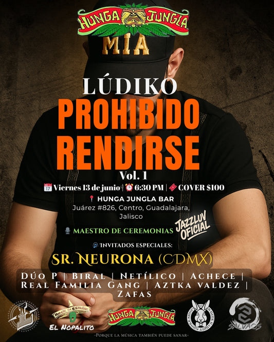 Combo – "Prohibido Rendirse Vol.1" Experience 🎟️💿