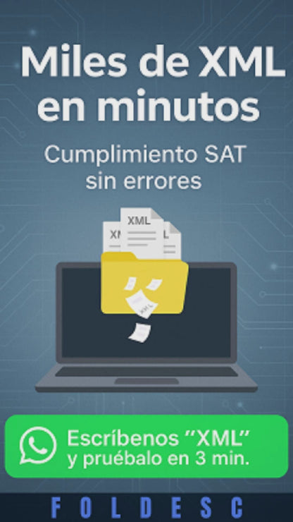 Foldesc – Descargador de XML en segundos ⚡